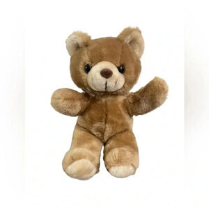 Vintage From the World of Smile International Inc 1992 Brown Teddy Bear Plush